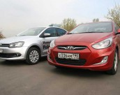 Сравнение Фольксваген Поло седан и Хендай Солярис